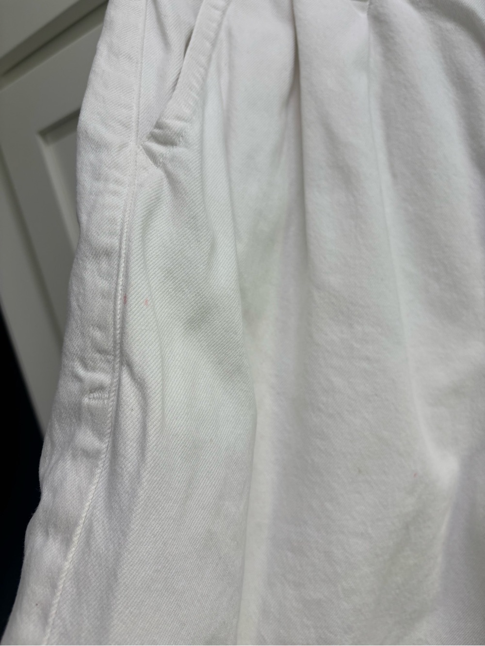 Citizens of Humanity Maritzy Pleated Shorts White Size 31 Cotton High rise - Picture 11 of 12